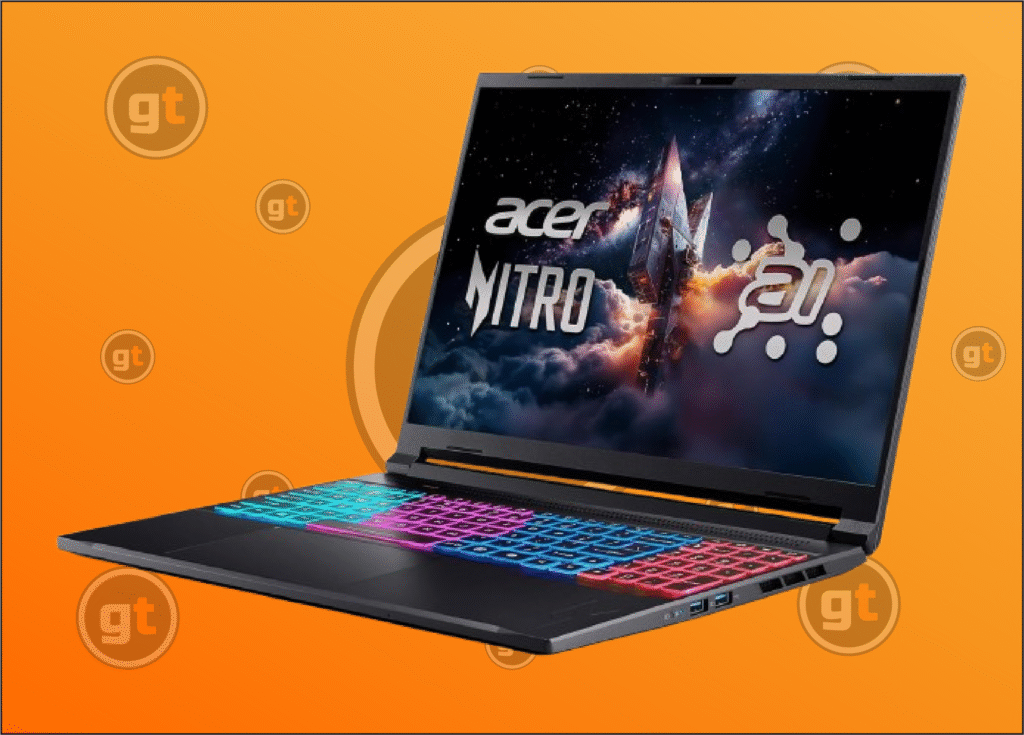 Acer Nitro V 16S AI being displayed