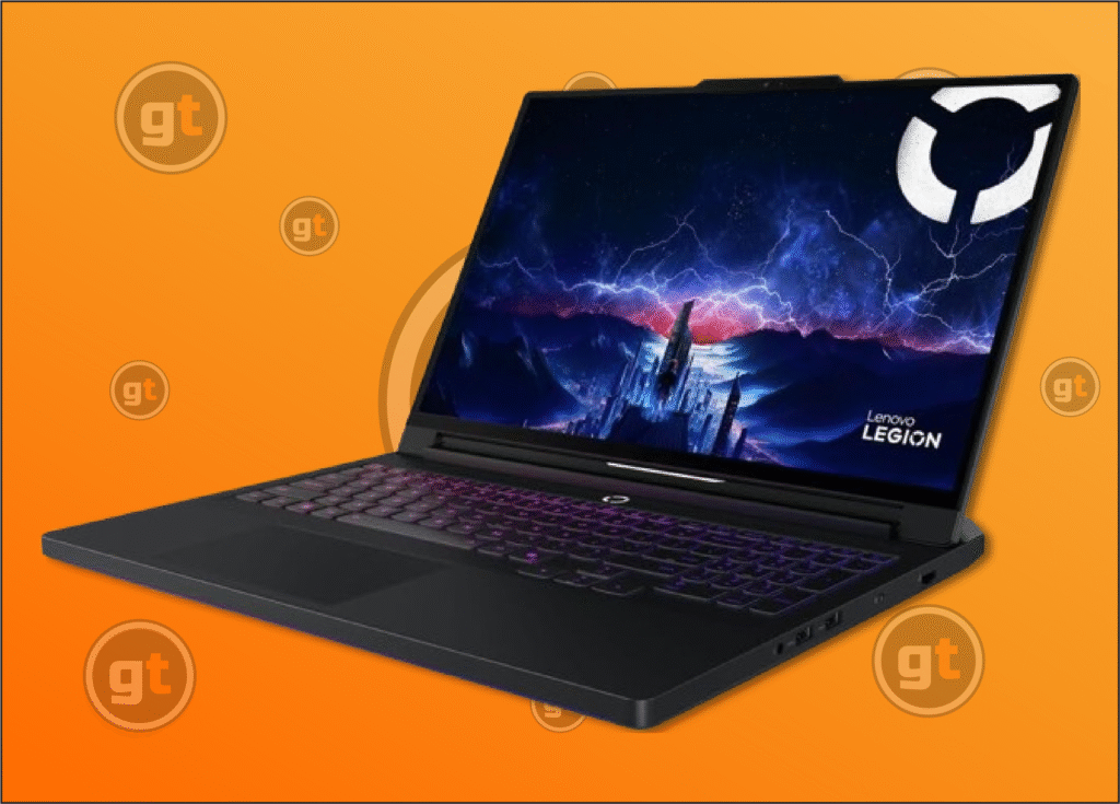 Lenovo Legion Pro 7i Gen 10 being displayed.